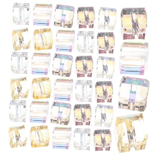 MUELODSIC 100 Stück Quadratische Glasperlen Bunte DIY Schmuckperlen zum Auffädeln für Armbänder Halsketten und Ohrringe Stabile Langlebige Glaswürfel Perlen für Schmuckherstellung MUELODSIC 100 Stück Quadratische Glasperlen Bunte DIY Schmuckperlen zum Auffädeln für Armbänder Halsketten und Ohrringe Stabile Langlebige Glaswürfel Perlen für Schmuckherstellung von MUELODSIC