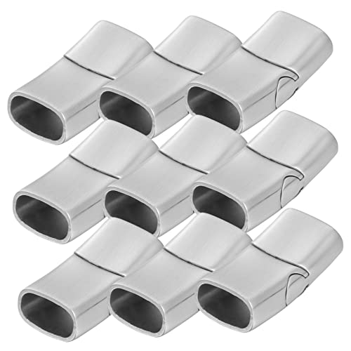 MUELODSIC 10Stücke Magnetische Schmuckverschlüsse Langlebig und Sicher für DIY Halsketten und Armbänder für Schmuckdesign MUELODSIC 10Stücke Magnetische Schmuckverschlüsse Langlebig und Sicher für DIY Halsketten und Armbänder für Schmuckdesign von MUELODSIC