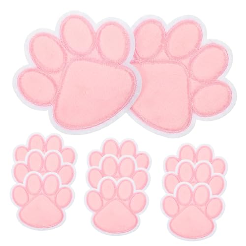 MUELODSIC 10Stücke Stickerei Patches zum Aufnähen DIY Applikationen für Kleidung Hüte und Bastelprojekte Langlebig und Einfach zu Verwenden von MUELODSIC