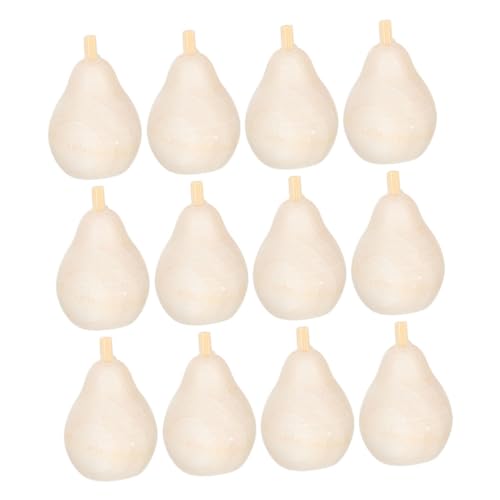 MUELODSIC 12 Stück Teiliges Unbemalter Holzfrüchte Bastelset Glatte Oberfläche Natürliche Holzdekoration zum Bemalen und Gestalten DIY Obstornamente für Kreative Handwerkliche Holzfrucht MUELODSIC 12 Stück Teiliges Unbemalter Holzfrüchte Bastelset Glatte Oberfläche Natürliche Holzdekoration zum Bemalen und Gestalten DIY Obstornamente für Kreative Handwerkliche Holzfrucht von MUELODSIC