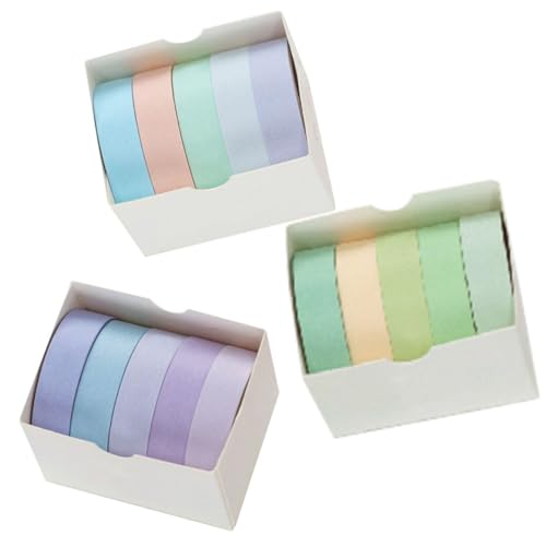 MUELODSIC 15 Rollen Teiliges Washi klebeband Buntes Selbstklebendes Masking Tape für DIY Scrapbooking Geschenkverpackung Handbuch und Kreative Bastelarbeiten Leicht Abreißbar Vielseitig MUELODSIC 15 Rollen Teiliges Washi klebeband Buntes Selbstklebendes Masking Tape für DIY Scrapbooking Geschenkverpackung Handbuch und Kreative Bastelarbeiten Leicht Abreißbar Vielseitig von MUELODSIC