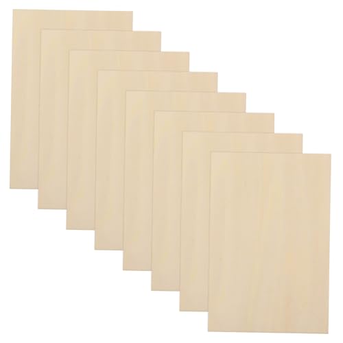 MUELODSIC 15 Stück Teiliges Rechteckige Lindenholzplatten Unbemalt Glatte Oberfläche Stabile Holzstücke für DIY Handwerk Basteln Modellbau MUELODSIC 15 Stück Teiliges Rechteckige Lindenholzplatten Unbemalt Glatte Oberfläche Stabile Holzstücke für DIY Handwerk Basteln Modellbau von MUELODSIC