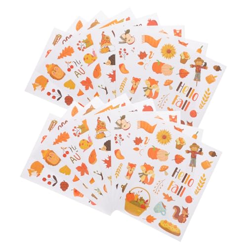 MUELODSIC 16 Blatt Teiliges Thanksgiving Fensteraufkleber Herbstliche Party Deko Abziehbare Fenstersticker Vielseitige Wandtattoos für Zuhause Küche Wohnzimmer und Feiertagsfeiern MUELODSIC 16 Blatt Teiliges Thanksgiving Fensteraufkleber Herbstliche Party Deko Abziehbare Fenstersticker Vielseitige Wandtattoos für Zuhause Küche Wohnzimmer und Feiertagsfeiern von MUELODSIC