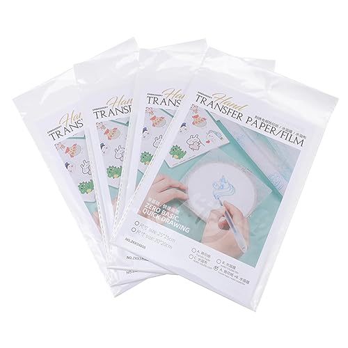 MUELODSIC 16Stücke DIY Wasserlösliche Stickerei Filme Transferpapier für Projekte für Quilts und Applikationen Einfach der Anwendung Stabiler MUELODSIC 16Stücke DIY Wasserlösliche Stickerei Filme Transferpapier für Projekte für Quilts und Applikationen Einfach der Anwendung Stabiler von MUELODSIC