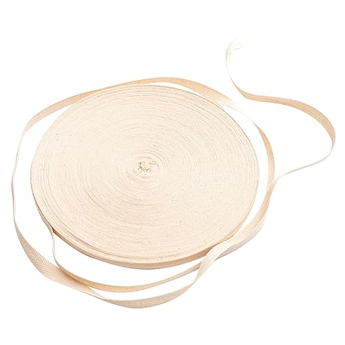 MUELODSIC 1Rolle Baumwollband Weißes DIY Nähmaterial für Kleidung Hochwertiges Kleidungsband für Projekte und Accessoires und Bastler MUELODSIC 1Rolle Baumwollband Weißes DIY Nähmaterial für Kleidung Hochwertiges Kleidungsband für Projekte und Accessoires und Bastler von MUELODSIC