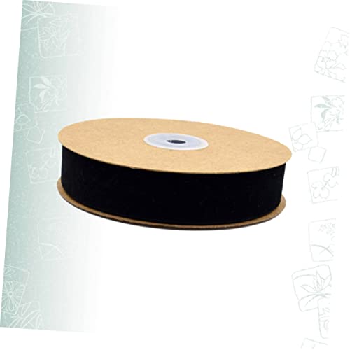MUELODSIC 1Rolle Breites Schwarzes Flockband Dekoratives Samtband für Geschenkverpackungen DIY Projekte und Hochzeitsdekorationen für Kleidung Haarschmuck und Kunsthandwerk MUELODSIC 1Rolle Breites Schwarzes Flockband Dekoratives Samtband für Geschenkverpackungen DIY Projekte und Hochzeitsdekorationen für Kleidung Haarschmuck und Kunsthandwerk von MUELODSIC