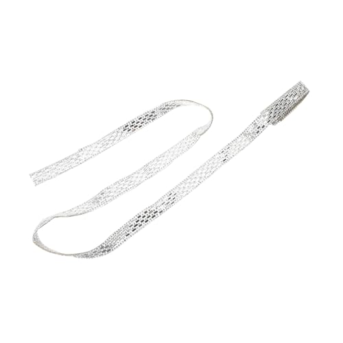 MUELODSIC 1Rolle Strassband zum Aufbügeln Glitzerndes Strassband für DIY Dekorationen Kleidung Taschen und Schuhe und Robust Einfach Zuzuschneiden MUELODSIC 1Rolle Strassband zum Aufbügeln Glitzerndes Strassband für DIY Dekorationen Kleidung Taschen und Schuhe und Robust Einfach Zuzuschneiden von MUELODSIC