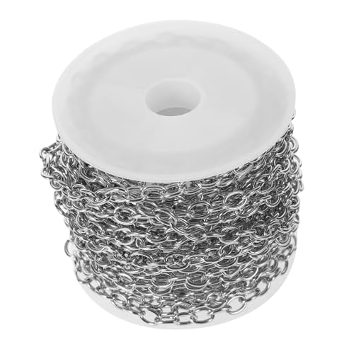 MUELODSIC 1Satz Armband Herstellungskette mit Hummerverschlüssen und Sprungringen für und Armbänder Langlebig und Vielseitig von MUELODSIC