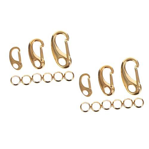 MUELODSIC 1Satz Schmuckverschlüsse Teiliges Robuste Hummer Schnallen und Schlüsselringe DIY Armbänder und Langlebig und Praktisch MUELODSIC 1Satz Schmuckverschlüsse Teiliges Robuste Hummer Schnallen und Schlüsselringe DIY Armbänder und Langlebig und Praktisch von MUELODSIC