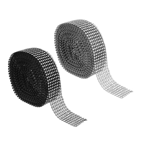 MUELODSIC 2 Rollen Strassband Mit Diamant Imitation Dekoration Silbernes Strassband Silberner Strassstoff Kuchendekorationen Glitzerndes Strassband Glitzerndes Wickelband Strassband MUELODSIC 2 Rollen Strassband Mit Diamant Imitation Dekoration Silbernes Strassband Silberner Strassstoff Kuchendekorationen Glitzerndes Strassband Glitzerndes Wickelband Strassband von MUELODSIC