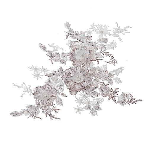 MUELODSIC 2 Stück Blumen Stickerei Applikationen für Kleidung Hochwertige Stoffflicken zum Aufnähen und Reparieren von Kleidern für DIY Projekte und Handarbeiten Verschiedenen Stilen MUELODSIC 2 Stück Blumen Stickerei Applikationen für Kleidung Hochwertige Stoffflicken zum Aufnähen und Reparieren von Kleidern für DIY Projekte und Handarbeiten Verschiedenen Stilen von MUELODSIC