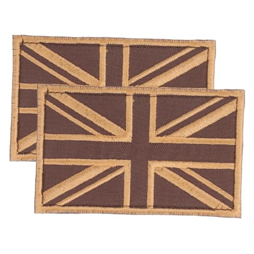 MUELODSIC 2 Stück British Flag Aufnäher Bestickter Uk Patch für Jacken Rucksäcke Hüte Jeans Kleidung Vielseitige Applikation Abnehmbar für Outdoor Cosplay und Alltagsmode MUELODSIC 2 Stück British Flag Aufnäher Bestickter Uk Patch für Jacken Rucksäcke Hüte Jeans Kleidung Vielseitige Applikation Abnehmbar für Outdoor Cosplay und Alltagsmode von MUELODSIC