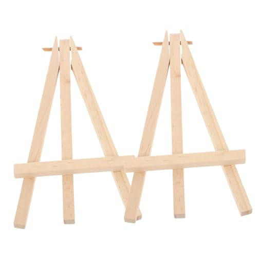 MUELODSIC 2 Stück Mini Holz Staffelei Klappbar für Tisch Stabiler Holzständer für Fotos Spielkarten Hochzeiten und Veranstaltungen für Sammlerstücke und Dekoration MUELODSIC 2 Stück Mini Holz Staffelei Klappbar für Tisch Stabiler Holzständer für Fotos Spielkarten Hochzeiten und Veranstaltungen für Sammlerstücke und Dekoration von MUELODSIC