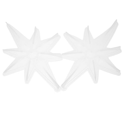 MUELODSIC 2 Stück Octagonal Stern Silikonformen mit Aufhängeöse für Weihnachtsdeko Basteln Epoxidharz Gießform für DIY Weihnachtsbaum Anhänger Wand und Taschenanhänger Antihaft Material MUELODSIC 2 Stück Octagonal Stern Silikonformen mit Aufhängeöse für Weihnachtsdeko Basteln Epoxidharz Gießform für DIY Weihnachtsbaum Anhänger Wand und Taschenanhänger Antihaft Material von MUELODSIC