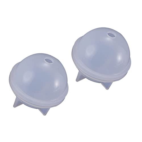 MUELODSIC 2 Stück Silikonformen für Epoxidharz Kugel Gießformen für DIY Schmuck Fondant und Kuchen Dekoration Flexibles und Leicht zu Reinigendes Zubehör MUELODSIC 2 Stück Silikonformen für Epoxidharz Kugel Gießformen für DIY Schmuck Fondant und Kuchen Dekoration Flexibles und Leicht zu Reinigendes Zubehör von MUELODSIC
