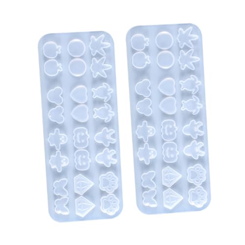 MUELODSIC 2 Stück Silikonformen für Ohranhänger DIY Gießform Epoxidharz Schmuck Herstellung Kreative Wiederverwendbare Ohrstecker Silikon Gussform für Individuelle Ohrschmuckgestaltung MUELODSIC 2 Stück Silikonformen für Ohranhänger DIY Gießform Epoxidharz Schmuck Herstellung Kreative Wiederverwendbare Ohrstecker Silikon Gussform für Individuelle Ohrschmuckgestaltung von MUELODSIC