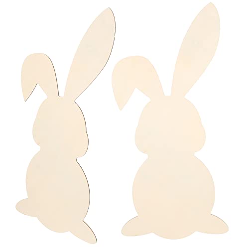 MUELODSIC 2 Stück Teiliges Diy Holz Osterhase Natürliche Holzanhänger zum Bemalen Österliche Deko zum Aufhängen Sicherer Holzrohling für Bastelprojekte Fenster und Wanddeko Frühling MUELODSIC 2 Stück Teiliges Diy Holz Osterhase Natürliche Holzanhänger zum Bemalen Österliche Deko zum Aufhängen Sicherer Holzrohling für Bastelprojekte Fenster und Wanddeko Frühling von MUELODSIC