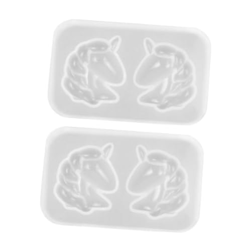 MUELODSIC 2 Stück Teiliges Einhorn Silikonform Langlebige Gießform für DIY Schmuck und Bastelprojekte Verarbeitung Flexible und Reißfeste Silikonmold für Desktop Ornamente und Kreative MUELODSIC 2 Stück Teiliges Einhorn Silikonform Langlebige Gießform für DIY Schmuck und Bastelprojekte Verarbeitung Flexible und Reißfeste Silikonmold für Desktop Ornamente und Kreative von MUELODSIC
