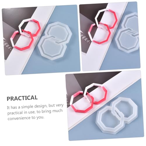 MUELODSIC 2 Stück Teiliges Silikon Schmuck Gießform Flexibel Wiederverwendbar für DIY Epoxidharz Ohrringe Anhänger Herstellung Einfache Reinigung Langlebig MUELODSIC 2 Stück Teiliges Silikon Schmuck Gießform Flexibel Wiederverwendbar für DIY Epoxidharz Ohrringe Anhänger Herstellung Einfache Reinigung Langlebig von MUELODSIC