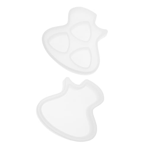 MUELODSIC 2 Stück Teiliges Silikon epoxidharz gitarren plektrum formen Einfache Flexible DIY gitarren plektrum mold für Schlüsselanhänger Schmuck Geschenk Wiederverwendbar Milchig weiß MUELODSIC 2 Stück Teiliges Silikon epoxidharz gitarren plektrum formen Einfache Flexible DIY gitarren plektrum mold für Schlüsselanhänger Schmuck Geschenk Wiederverwendbar Milchig weiß von MUELODSIC