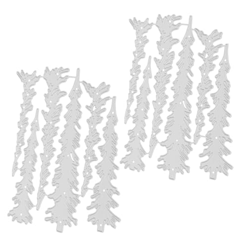 MUELODSIC 2 Stück Teiliges Weihnachtsbaum Stanzform aus Carbonstahl für Präzises Scrapbooking und DIY Kartenherstellung Sichere Kanten für Kreative Weihnachtsdeko und Bastelprojekte MUELODSIC 2 Stück Teiliges Weihnachtsbaum Stanzform aus Carbonstahl für Präzises Scrapbooking und DIY Kartenherstellung Sichere Kanten für Kreative Weihnachtsdeko und Bastelprojekte von MUELODSIC