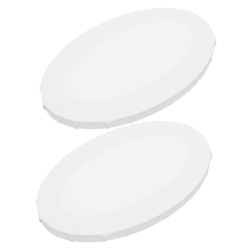 MUELODSIC 2 Stücke Teiliges Ovales Malpanele Grundierte Leinwand aus Geeignet für Öl Acryl und Temperafarben Dekoratives Zeichenbrett für Hobbykünstler und Studenten MUELODSIC 2 Stücke Teiliges Ovales Malpanele Grundierte Leinwand aus Geeignet für Öl Acryl und Temperafarben Dekoratives Zeichenbrett für Hobbykünstler und Studenten von MUELODSIC