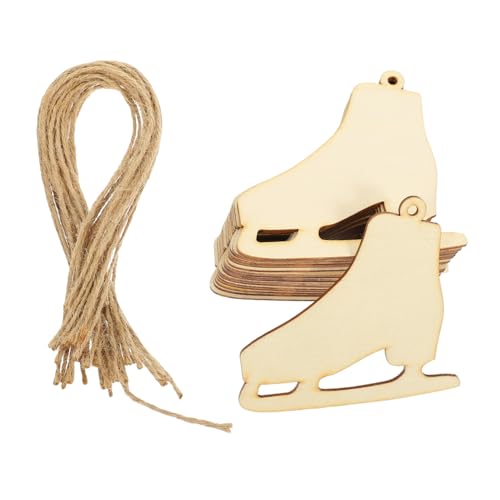 MUELODSIC 20 Sätze Teiliges Weihnachtsdeko Holzanhänger Stabile Holzchips zum Bemalen DIY Graffiti Christbaumschmuck Sichere Holzmaterialien für Kreativität und MUELODSIC 20 Sätze Teiliges Weihnachtsdeko Holzanhänger Stabile Holzchips zum Bemalen DIY Graffiti Christbaumschmuck Sichere Holzmaterialien für Kreativität und von MUELODSIC