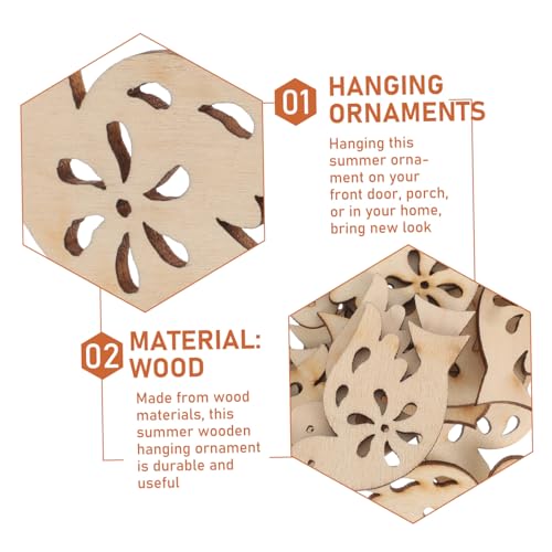 MUELODSIC 20 Stück Holzanhänger Friedenstaube Naturbelassene Holzscheiben zum Bemalen DIY Holzfigur Ornamente Ausgeschnittene Taubenform Kreative Dekoration für Bastelprojekte und von MUELODSIC