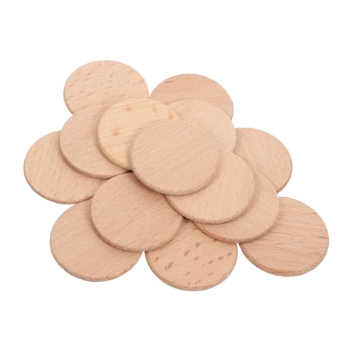 MUELODSIC 20 Stück Holzscheiben Bastelwachsstäbe Farbstäbe Holzkreis Token Holzausschnitte Token Brett Leere Münze Unbehandeltes Holz Runde Ausschnitte Bastelstäbe Großpackung MUELODSIC 20 Stück Holzscheiben Bastelwachsstäbe Farbstäbe Holzkreis Token Holzausschnitte Token Brett Leere Münze Unbehandeltes Holz Runde Ausschnitte Bastelstäbe Großpackung von MUELODSIC
