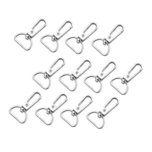 MUELODSIC 20 Stück Legierungs DIY Verschlüsse Robuste Karabiner für Taschen Schlüsselanhänger und Schmuck Multifunktionale Handwerkszubehörteile für DIY Projekte MUELODSIC 20 Stück Legierungs DIY Verschlüsse Robuste Karabiner für Taschen Schlüsselanhänger und Schmuck Multifunktionale Handwerkszubehörteile für DIY Projekte von MUELODSIC