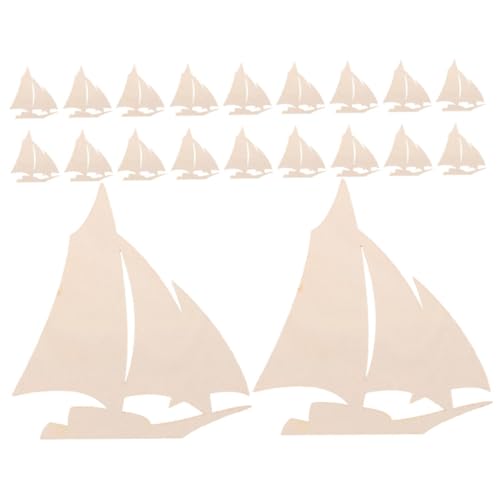 MUELODSIC 20 Stück Segelbootdekoration Holzboot Dekoration Hängende Dekoration nautisch Schiffsholzlücken DIY nautisches Kunsthandwerk Segelboot Ozeandekor Seemelddekor Pappelbrett Beige MUELODSIC 20 Stück Segelbootdekoration Holzboot Dekoration Hängende Dekoration nautisch Schiffsholzlücken DIY nautisches Kunsthandwerk Segelboot Ozeandekor Seemelddekor Pappelbrett Beige von MUELODSIC