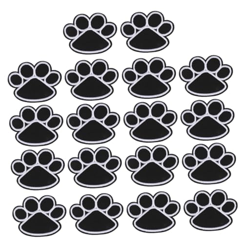 MUELODSIC 20 Stück Teiliges Bestickte Hundepfoten Aufnäher mit Selbstklebender Rückseite zum Aufbügeln oder Aufnähen Langlebige Kleidung Patches für DIY Mode und Kleidung Reparatur MUELODSIC 20 Stück Teiliges Bestickte Hundepfoten Aufnäher mit Selbstklebender Rückseite zum Aufbügeln oder Aufnähen Langlebige Kleidung Patches für DIY Mode und Kleidung Reparatur von MUELODSIC