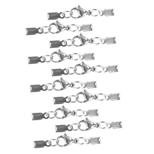 MUELODSIC 20 Stück Teiliges Edelstahl Karabinerverschlüsse für Schmuckherstellung Langlebig und Leicht als Necklace Connector Clasp und Bracelet Connectors für DIY Armbänder und Halsketten MUELODSIC 20 Stück Teiliges Edelstahl Karabinerverschlüsse für Schmuckherstellung Langlebig und Leicht als Necklace Connector Clasp und Bracelet Connectors für DIY Armbänder und Halsketten von MUELODSIC