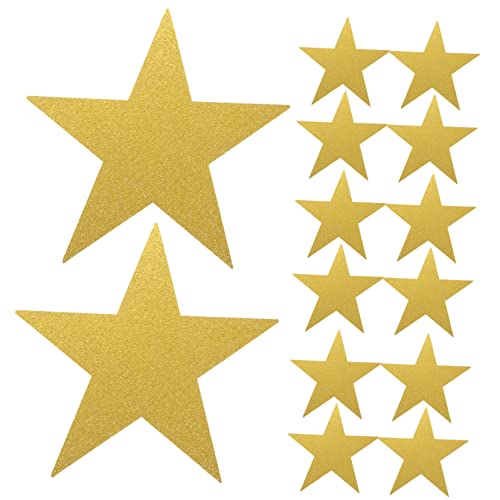 MUELODSIC 20 Stück Teiliges Goldene Papiersterne Dekorationen Handgeschnittene Papier Ausschnitte für Klassenzimmer Pinnwand und Wanddekor für Kinderzimmer und Kreative Bastelprojekte MUELODSIC 20 Stück Teiliges Goldene Papiersterne Dekorationen Handgeschnittene Papier Ausschnitte für Klassenzimmer Pinnwand und Wanddekor für Kinderzimmer und Kreative Bastelprojekte von MUELODSIC