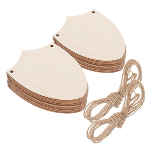 MUELODSIC 20 Stück Teiliges Unbehandelter Holzschild Ausschnitte DIY Holzformen für Kreative Bastelprojekte Handbemalbare Holzschilde Dekoration für Mittelalter und Ritterthemen MUELODSIC 20 Stück Teiliges Unbehandelter Holzschild Ausschnitte DIY Holzformen für Kreative Bastelprojekte Handbemalbare Holzschilde Dekoration für Mittelalter und Ritterthemen von MUELODSIC