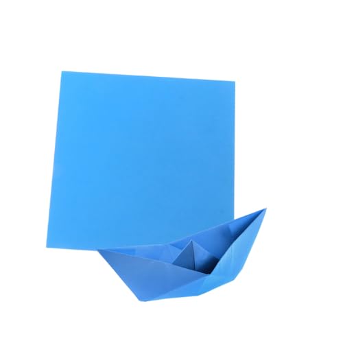 MUELODSIC 200 Blatt Doppelseitiges Origamipapier Leuchtende Farben Farbiges Quadratisches Faltpapier für DIY Bastelprojekte Umweltfreundlich und Sicher für Kunsthandwerk von MUELODSIC