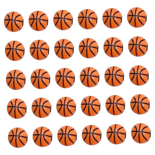 MUELODSIC 200 Stück Acryl Basketball Perlen DIY Runde Lose Perlen zum Auffädeln Schmuckherstellung Bastelset für Armbänder Freundschaftsketten Zubehör MUELODSIC 200 Stück Acryl Basketball Perlen DIY Runde Lose Perlen zum Auffädeln Schmuckherstellung Bastelset für Armbänder Freundschaftsketten Zubehör von MUELODSIC