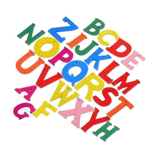 MUELODSIC 200 Stück Holzchip Alphabet Holzbuchstaben Zahlen Buchstaben Aus Holz Bemalbar Abc Buchstaben Holzbuchstaben Zum Bemalen Unbehandeltes Holzalphabet Holzalphabet von MUELODSIC