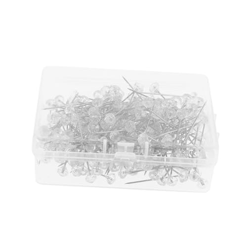 MUELODSIC 200 Stück Transparente Diamant Nadeln für Blumenbouquets Hochzeitsaccessoires Klare Stecknadeln für Corsagen und Blumenarrangements für Anlässe MUELODSIC 200 Stück Transparente Diamant Nadeln für Blumenbouquets Hochzeitsaccessoires Klare Stecknadeln für Corsagen und Blumenarrangements für Anlässe von MUELODSIC