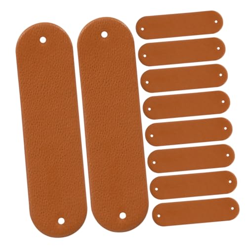 MUELODSIC 200 Stück leeres Etikett Stoffnähen -Tags Tags für handgefertigte Artikel DIY-Accessoires für Kleidung Kleideranhänger aus Leder handgefertigte Etiketten Kunstleder Schokolade MUELODSIC 200 Stück leeres Etikett Stoffnähen -Tags Tags für handgefertigte Artikel DIY-Accessoires für Kleidung Kleideranhänger aus Leder handgefertigte Etiketten Kunstleder Schokolade von MUELODSIC