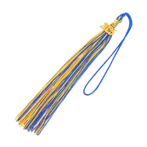 MUELODSIC 2025 Graduierungskappe Quasten Mützen-charme Gastgeschenke Zur Abschlussfeier Für Gäste Accessoire Für Die Abschlusssaison Wandregale Abschluss Zubehör Grad Quaste Polyester von MUELODSIC