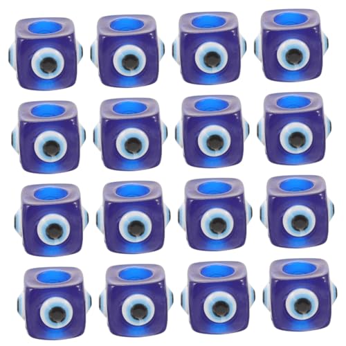 MUELODSIC 20Stücke Blaue Augenperlen für DIY Schmuckherstellung Basteln mit Losen Anhängern für Armbänder und Halsketten Sicher Langlebig und Hautfreundlich MUELODSIC 20Stücke Blaue Augenperlen für DIY Schmuckherstellung Basteln mit Losen Anhängern für Armbänder und Halsketten Sicher Langlebig und Hautfreundlich von MUELODSIC