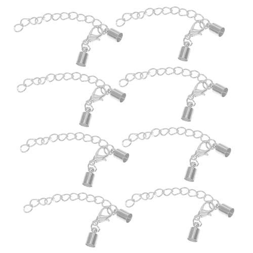 MUELODSIC 20Stücke Hummerverschlüsse für DIY Armbänder und Halsketten Hochwertige Schmuckverschlüsse Einfach zu Bedienen Langlebig für Schmuckherstellung von MUELODSIC