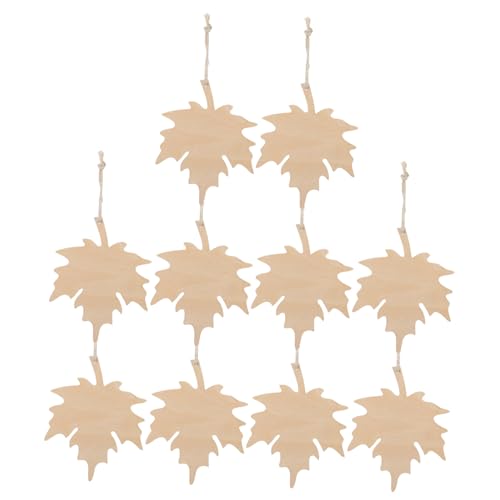 MUELODSIC 21 Stücke Teiliges Bastelset Holzanhänger Ahornblätter zum Bemalen mit Aufhängeloch und Hanfschnur Natürliche Holzdeko für DIY Geschenkanhänger Weihnachtsbaum und MUELODSIC 21 Stücke Teiliges Bastelset Holzanhänger Ahornblätter zum Bemalen mit Aufhängeloch und Hanfschnur Natürliche Holzdeko für DIY Geschenkanhänger Weihnachtsbaum und von MUELODSIC
