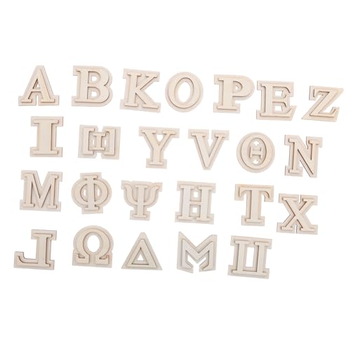 MUELODSIC 24 Stück Griechische Holzbuchstaben Heimdekoration Basteln Holzalphabet Holzalphabet Ausschnitte Alphabet Holzformen Massivholzhandwerk Holzbuchstaben Dekoration Für Wand MUELODSIC 24 Stück Griechische Holzbuchstaben Heimdekoration Basteln Holzalphabet Holzalphabet Ausschnitte Alphabet Holzformen Massivholzhandwerk Holzbuchstaben Dekoration Für Wand von MUELODSIC