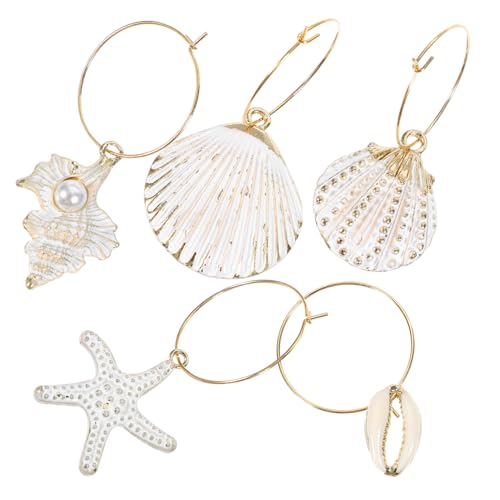 MUELODSIC 24 Stück Teiliges Ohrring anhänger Legierungsmaterial mit Muschel design Loop Ear Drop DIY Schmuckzubehör für Kreative Ohrschmuck herstellung und Bastelprojekte Zufällige Farbe MUELODSIC 24 Stück Teiliges Ohrring anhänger Legierungsmaterial mit Muschel design Loop Ear Drop DIY Schmuckzubehör für Kreative Ohrschmuck herstellung und Bastelprojekte Zufällige Farbe von MUELODSIC