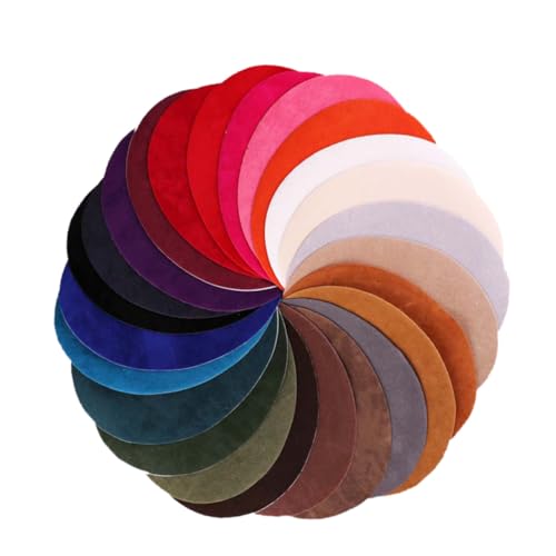 MUELODSIC 25 Stück Teiliges Bunte Aufnäher zum Aufbügeln und Annähen DIY Applikationen für Pullover Jacken Hosen Ellbogen und Knieschutz Vielseitige Stoffflicken zur Reparatur und Dekoration MUELODSIC 25 Stück Teiliges Bunte Aufnäher zum Aufbügeln und Annähen DIY Applikationen für Pullover Jacken Hosen Ellbogen und Knieschutz Vielseitige Stoffflicken zur Reparatur und Dekoration von MUELODSIC