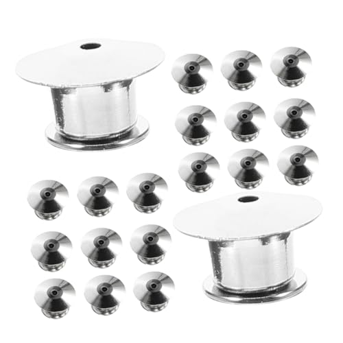 MUELODSIC 25 Stück Teiliges Pin Verschluss Clips aus Verriegelungsstift Rückseite Kompatibel mit Anstecknadeln und Broschen Langlebig Einfache Anwendung für Kleidung und Schmuck MUELODSIC 25 Stück Teiliges Pin Verschluss Clips aus Verriegelungsstift Rückseite Kompatibel mit Anstecknadeln und Broschen Langlebig Einfache Anwendung für Kleidung und Schmuck von MUELODSIC