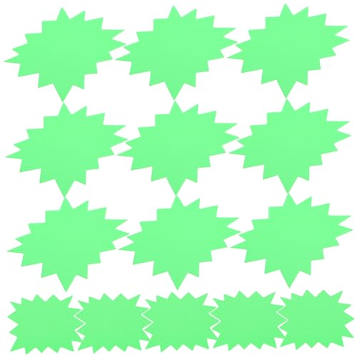 MUELODSIC 250 Stck Fluoreszierende Preisetiketten Blanko Aufkleber Farbige Preisschilder zum Beschriften für Einzelhandel Kleidungsgeschäfte Praktische Werbeschilder Vielseitig Einsetzbar von MUELODSIC