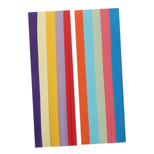 MUELODSIC 2700 Blatt Dekopapierstäbe Gemischte Farben Origami Papier Faltstern Papierstreifen Doppelseitiges Bastelpapier Für Origami Stern Faltpapierstreifen MUELODSIC 2700 Blatt Dekopapierstäbe Gemischte Farben Origami Papier Faltstern Papierstreifen Doppelseitiges Bastelpapier Für Origami Stern Faltpapierstreifen von MUELODSIC